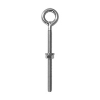 316 Grade SS Bow Eye Bolt - 10mm x 75mm (thread)