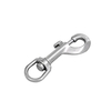 Ss Snap Hook/Clip W/Swivel (Dog Or Reel Type) 90Mm -19Mm Eye