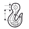 Ss Chain Grab Hook - 12-14Mm Chain