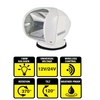 Spl-12W 100W Search Light W/Wireless Head 12/24V - White    
