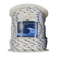 Classic Yacht Braid Blue Fleck 10mm x 90m Reel