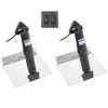 12V Trim Tab Set (9"X12" Plates) W/ Rocker Switch