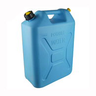 Water Container/Can w/Pourer H/Duty - 20 Litres