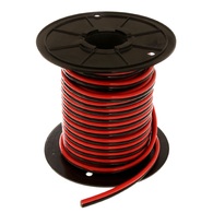 Tinned 2-Core Tinned Marine Battery Cable 190 amp (x2) Red/Blk (Per/Mtr)