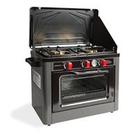 SS Portable Gas Oven & 2 Burner (Outdoors)