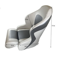 Ocean 52 Elite Flip Up Seat Grey/Charcoal