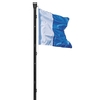 Fixed Starport Extenda Pole 1000 (1M) Black
