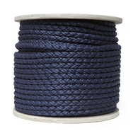 12mm 8 Strand Nylon Anchor Rope (Black Colour) - 100m Reel