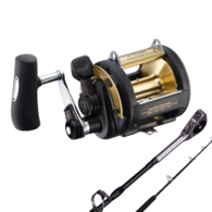 Shimano TLD 50A / Auratus 5'6 Rod Game 24Kg Roller Tip Combo