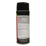 Engine Spray Paint 340g Mercury Phantom Black (plus Parsun 15hp+)