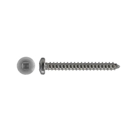 SS Self Tapping Pan Head Screw 10g x 1.25" - Square