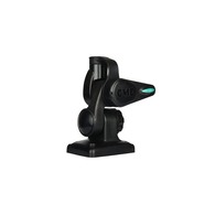 Black Dbl Folding Deck Mount for Aerials/Antennas- AM FM/VHF