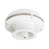 Solar Vent W/24Hr Day/Night Battery 4" White
