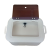 Live Bait Tank With Lid - L 39Cm X W 29Cm X D 19Cm - 15 Litres
