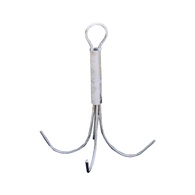 Folding Galvanised Grapnel (Reef) Anchor