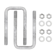 Trailer Wobble Roller Clamp Bracket U Bolts 110Mm 2-Pk