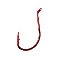 Red Octopus Fishing Hooks Pre pack of 6 
