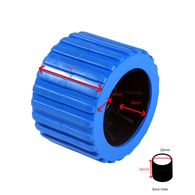 Economy Trailer Wobble Roller Wheel 110Mm / Bore 26Mm - Blue (Each)