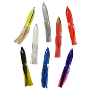 Assorted Colours Hollow Shell Squid Lure Skirts