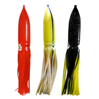 Assorted Colours Hollow Shell Squid Lure Skirts