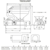 12V Electric Marine/Rv Toilet Compact Bowl