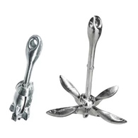 316 Grade Stainless Steel Folding Grapnel Anchor 
