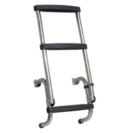 Ss Face Mount Ladder - 1+2 Step