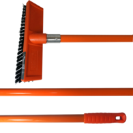 Deck Scrub Brush w/Fiberglass Handle