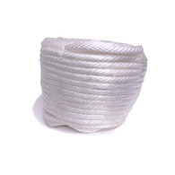 Solid Braid Polyprop Anchor Pack - 16mm x 100m White - Spliced