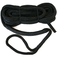 Double Braid Nylon Dock Line 16mm x 5m - Black