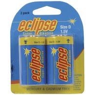 D Batteries - Alkaline - 2 Pack