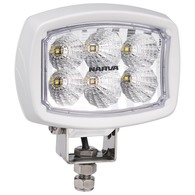 Marine 9-64v / 2000 Lumens LED Flood Lamp - White Body