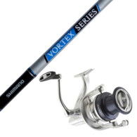 Aerlex 10000 / Vortex 13'6 - 10/15kg 3-pc Surf Reel / Rod Combo