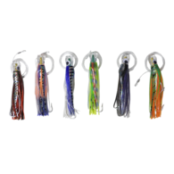 Rigged Game Fishing Lures with Bag- 6 Pack