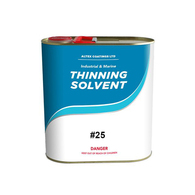 #25 Thinner for Polyurethane U/Coat (Spray) and Vivid Antifoul (Brush)- 1 litre