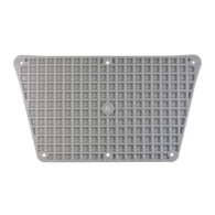 Outboard Protection Plate  (External) Grey Plastic