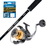 Socorro 10000SW/ Vortex 5'5 15-24kg Jig Combo w/Braid