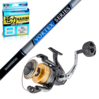 Socorro 10000SW/ Vortex 5'5 15-24kg Jig Combo w/Braid