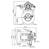 Water Pressure Pump W/Tank 24V/19Lpm/60Psi 