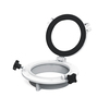 Porthole Opening Round Abs W/26Cm Window - White