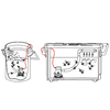 12V 350Gph Portable Live Bait Aerator Pump Kit 