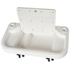 Rod Holder Dual Mount Bait Board With Sink And Rod Holders - 85X46cm
