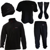 Rustla 5 Piece Fleece Pack - Black 