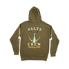 Tailed Hood Fleece Army Heather