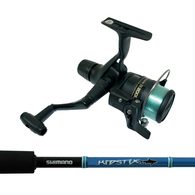 IX2000 / Kidstix Kids Rod & Reel Combo - 3'5" - Spooled - Blue