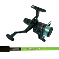 IX2000 / Kidstix Kids Rod & Reel Combo - 3'5" - Spooled - Green