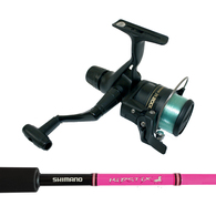 IX2000 / Kidstix Kids Rod & Reel Combo - 3'5" - Spooled - Pink