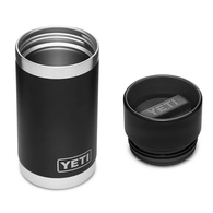 Rambler 12Oz (354Ml) Bottle Flask With Hotshot Cap - Black