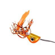 Beady Eye Kabura Jig - Orange Assassin