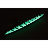 Deep V Slow Pitch Lure - White Warrior